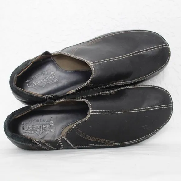 L'Artiste by Spring Step Nessie-B Slip On Clog Size 9.5