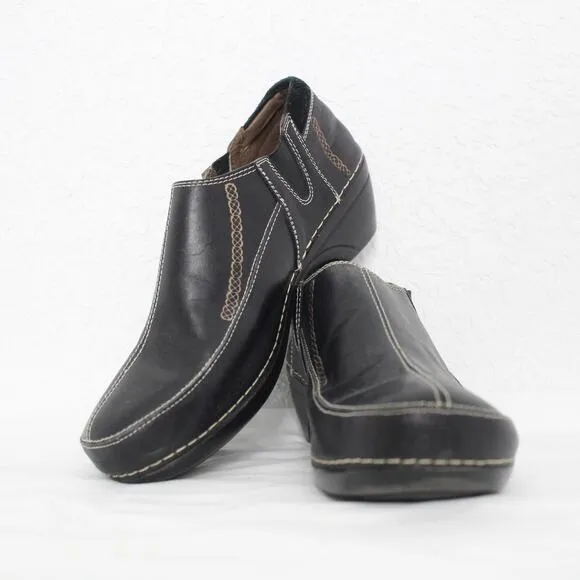 L'Artiste by Spring Step Nessie-B Slip On Clog Size 9.5
