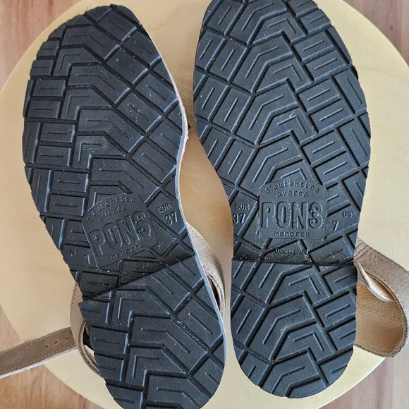 leather taupe ankle strap cottage indie urban hippie festival boho flat sandals