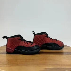 Little Kids Nike Air Jordan 12 Retro TD Reverse Flu Game Sneakers Shoes Size 8 C