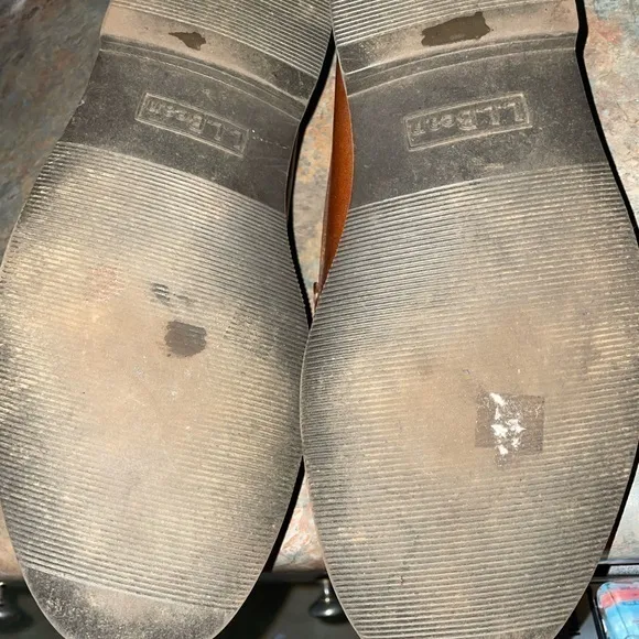 LL‎ Bean mens penny loafer dress shoes sz 10