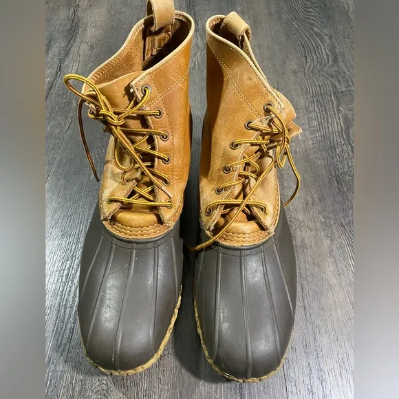 L.L. BEAN Mens Vintage Duck Boots