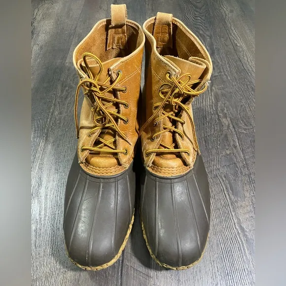 L.L. BEAN Mens Vintage Duck Boots
