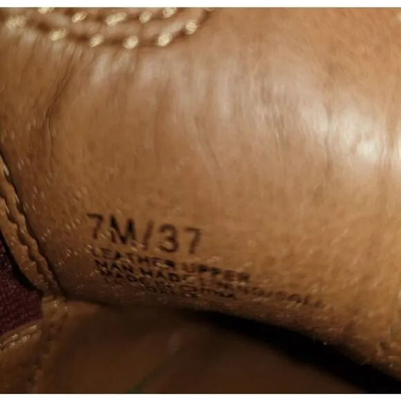 Lucky Brand Women's Ankle Boots 7 Joelle Leather Suede Western Sz 7 NWOT