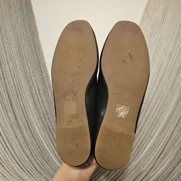 Madewell &quot;The Cory Flat&quot; Square To Ballet Slipper Sz 6.5