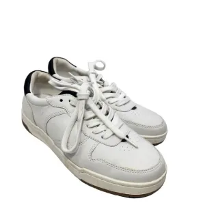 Madewell MWL Court Sneakers in White and Black Leather Women's Size‎ 8.5 Shoes
