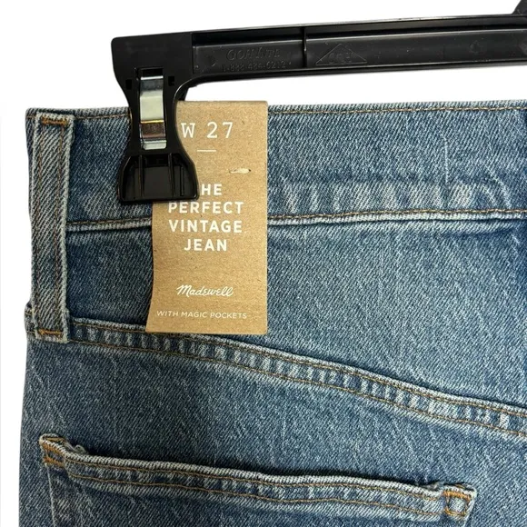 Madewell The Perfect Vintage High Rise Jean Size 27 NWT-Flaw