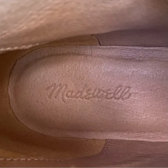Madewell Womens Shoes Rayna Lace Up Boot Sz 11 Brown Leather Mid-Calf Casual Lug