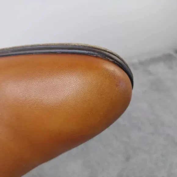 Maison Forte Mens Size 10.5 Dress Shoes Brown Leather Oxford Lace Up