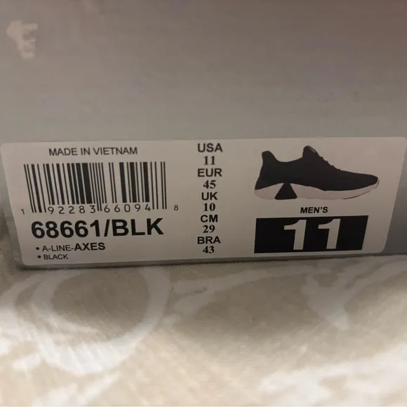 Mark Nason Black and White Sneakers NIB Men’s Size 11