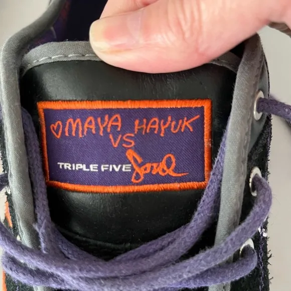 Maya Hayuk vs. Triple Five Soul Street Art Mens Limited Edition Shoes Size 12