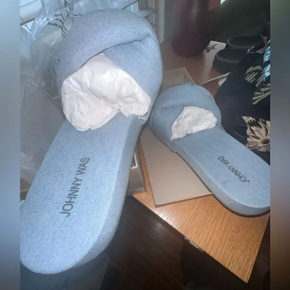 MEMORIAL DAY SALE!! Johnny Was | NIB Ojai Sandals Blue Denim Size 10