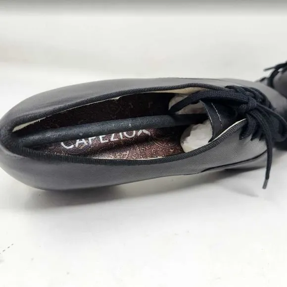 Men's 6 Capezio K-360 Character oxford dance shoes in black