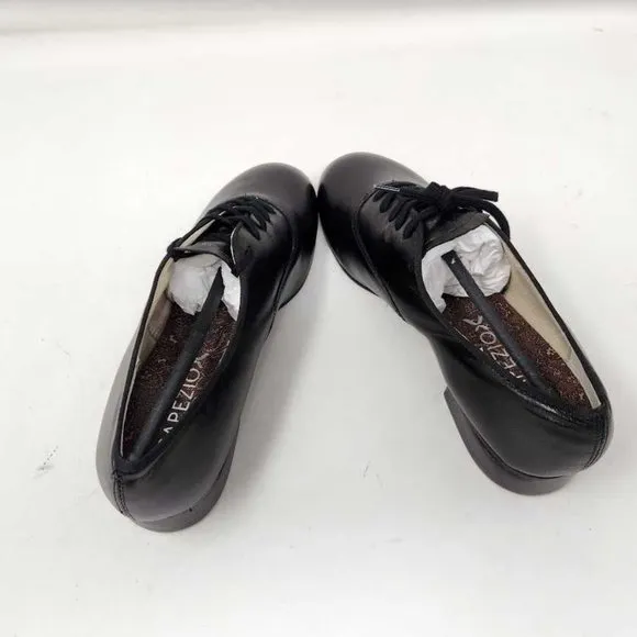 Men's 6 Capezio K-360 Character oxford dance shoes in black