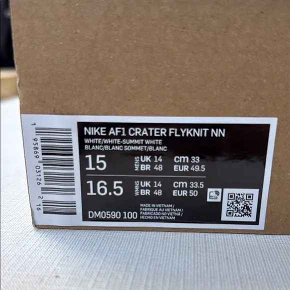 Mens AirForce 1 Crater Flyknit