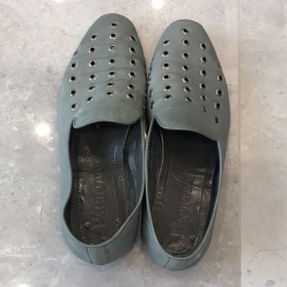 Men’s Cesare Paciotti Dress Shoes - Sage Green - EU 8.5/US 9.5