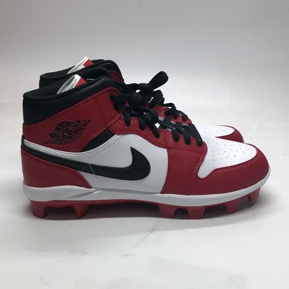 Mens Jordan 1 Retro MGS Red/White/Black AV5354-611 NWOB