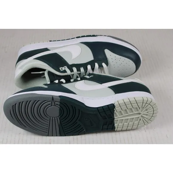 Mens Nike Dunk Low Retro 'Split Deep Jungle' shoes FB8896-300