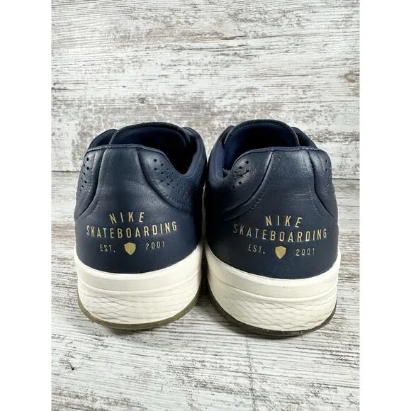 Mens Nike SB Paul Rodriguez 9 Elite SBxFB Navy Skateboard Shoes Sz 11.5 Athletic