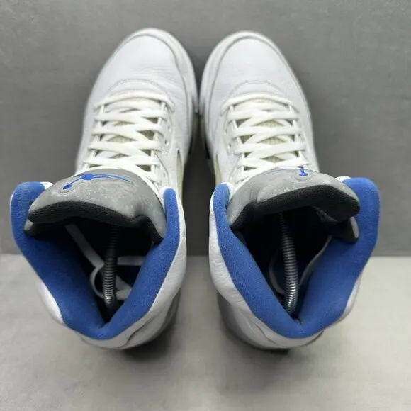 Mens Size 10.5 Air Jordan 5 Retro White Stealth 2.0 Shoes DD0587-140 2021