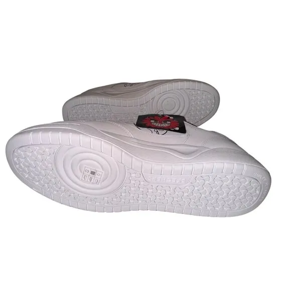 Mens Size 12 Sneakers Skechers Street Koopa-Volley Vexx Gasp White Athletic Shoe