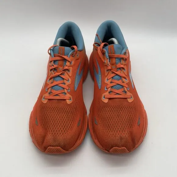 Mens Size 12.5 Brooks Ghost 15 Shoes Orange Sneakers Running Athletic Jogging