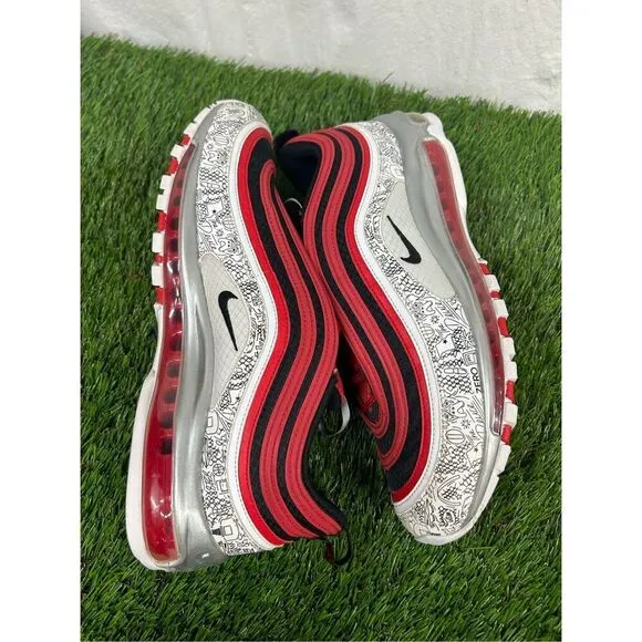 Men's 2019 Nike Jayson Tatum x Air Max 97 Saint Louis Roots Sneaker Gym Shoes 13
