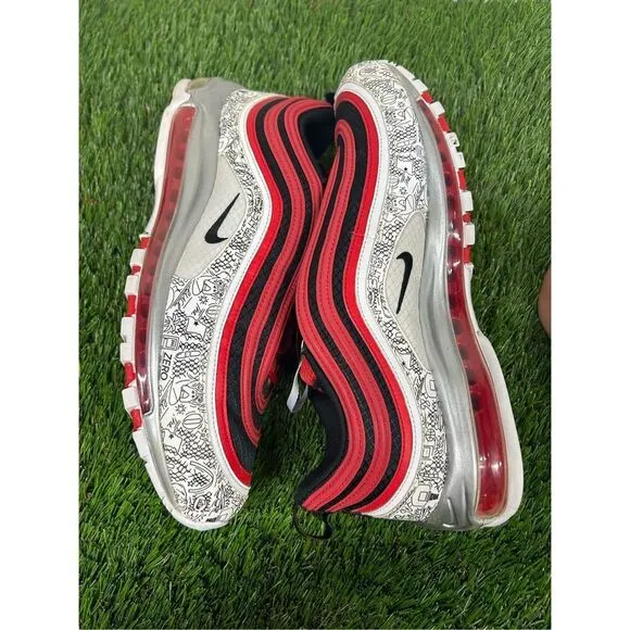 Men's 2019 Nike Jayson Tatum x Air Max 97 Saint Louis Roots Sneaker Gym Shoes 13