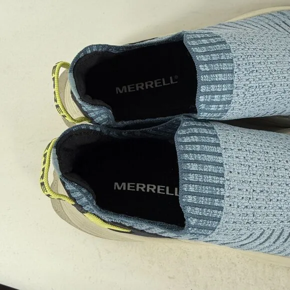 Merrel Embark Moc Sneaker Women's 6.5 Blue Slip-On Athletic Shoes J067234