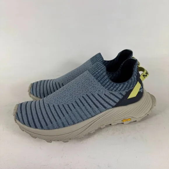 Merrel Embark Moc Sneaker Women's 6.5 Blue Slip-On Athletic Shoes J067234
