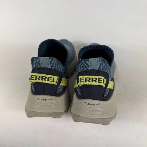 Merrel Embark Moc Sneaker Women's 6.5 Blue Slip-On Athletic Shoes J067234