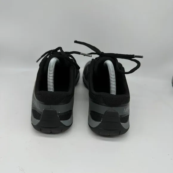 Merrell Ever Glove Barefoot Mens Black/Gray Minimalist Trail Running Shoes Sz 7