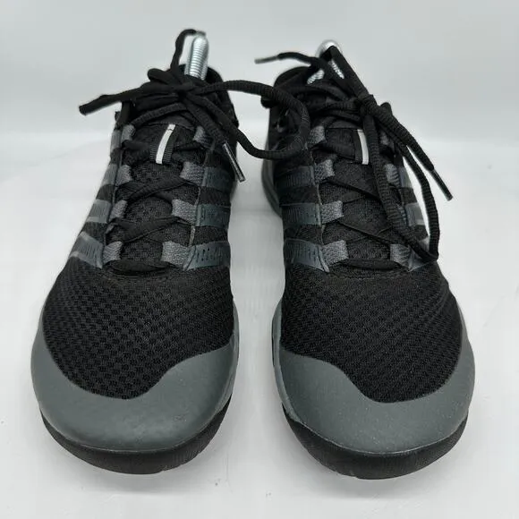 Merrell Ever Glove Barefoot Mens Black/Gray Minimalist Trail Running Shoes Sz 7