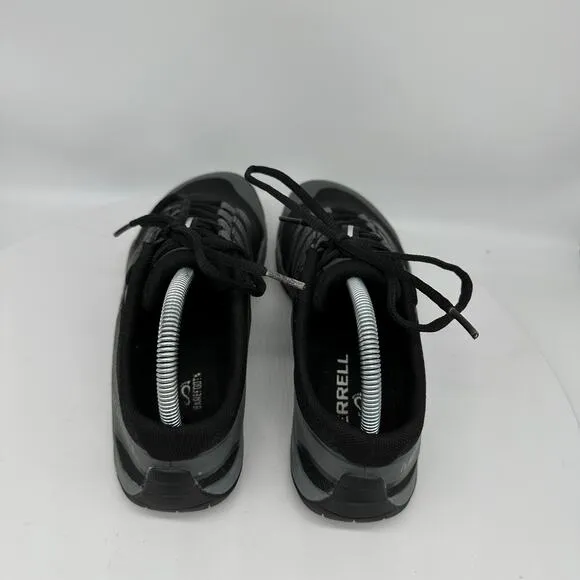 Merrell Ever Glove Barefoot Mens Black/Gray Minimalist Trail Running Shoes Sz 7