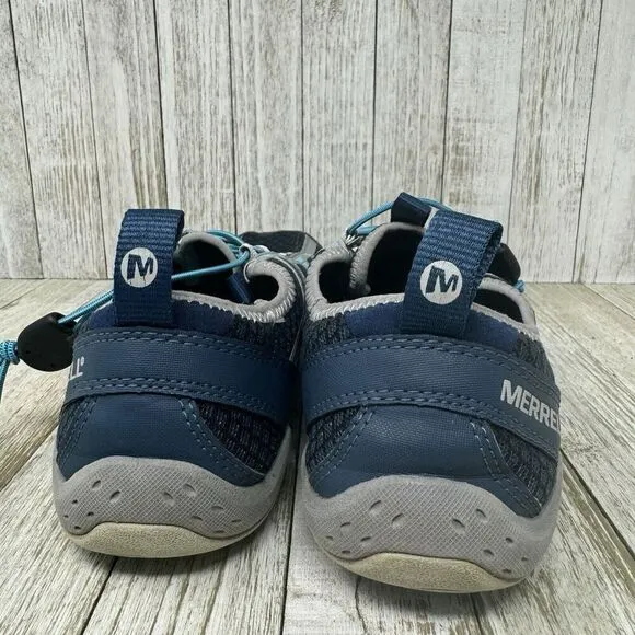 Merrell Mens Size 9 Barefoot Minimalist Vibram Trail Running Water Shoe Bungee