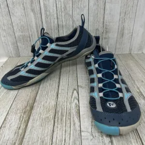 Merrell Mens Size 9 Barefoot Minimalist Vibram Trail Running Water Shoe Bungee
