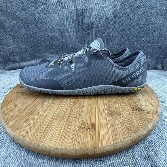 Merrell Vapor Glove 5 Shoes Mens Size 10.5 Gray Barefoot Minimalist Sneakers