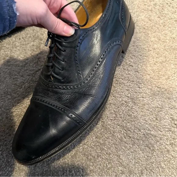 Mezlan Oxford Leather Dress Shoes
