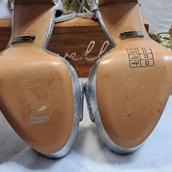 Michael Kors Chunky Heel Rhinestone Shoe New with Dustbag