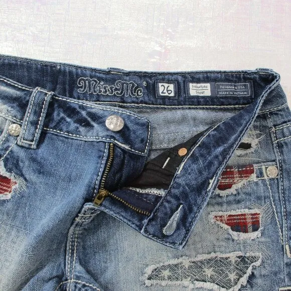 MISS ME Denim Shorts Size 26💥💥