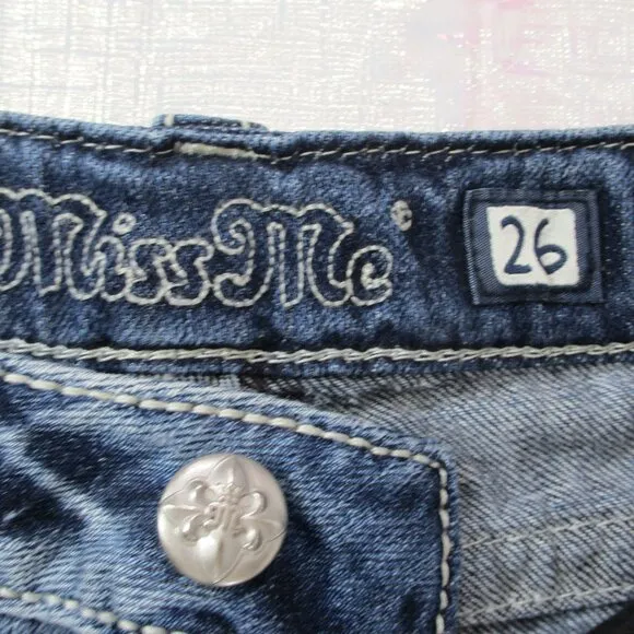 MISS ME Denim Shorts Size 26💥💥