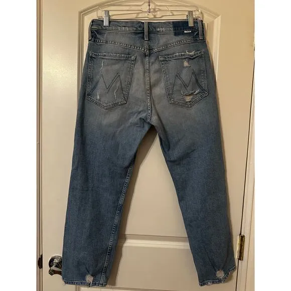 MOTHER The Tomcat Jeans | Size 30 | Distressed Button Fly | MOTHER SUPERIOR