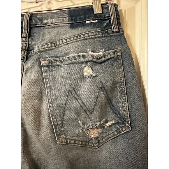 MOTHER The Tomcat Jeans | Size 30 | Distressed Button Fly | MOTHER SUPERIOR