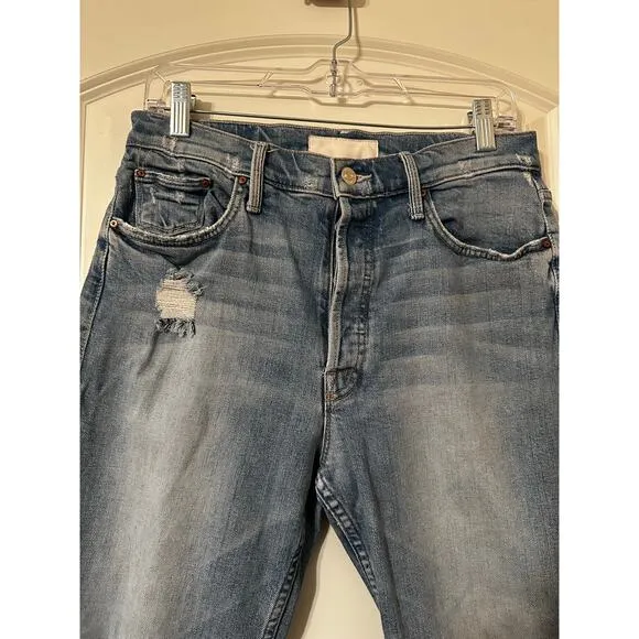 MOTHER The Tomcat Jeans | Size 30 | Distressed Button Fly | MOTHER SUPERIOR