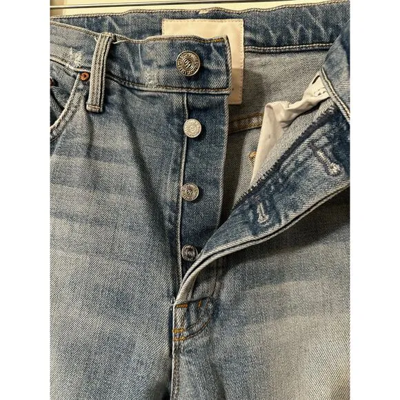 MOTHER The Tomcat Jeans | Size 30 | Distressed Button Fly | MOTHER SUPERIOR