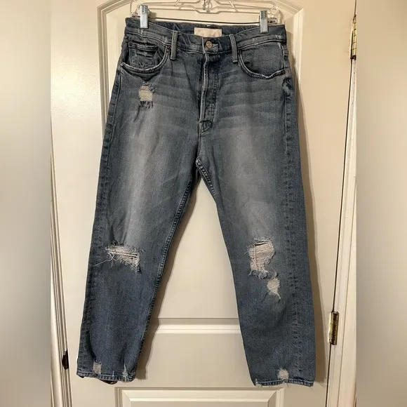 MOTHER The Tomcat Jeans | Size 30 | Distressed Button Fly | MOTHER SUPERIOR