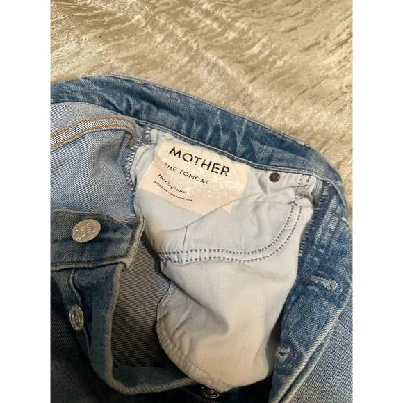 MOTHER The Tomcat Jeans | Size 30 | Distressed Button Fly | MOTHER SUPERIOR