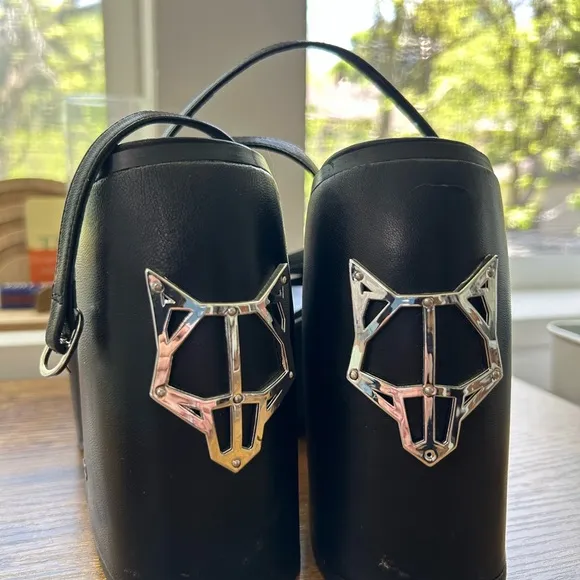 Naked Wolfe Black Platform Shoes with Chunky Sole