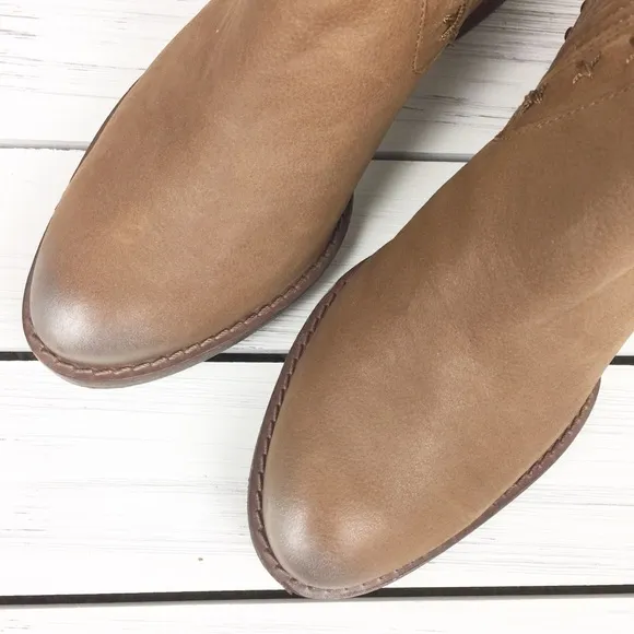 Naughty Monkey Studded Boho Brown Ankle Boots