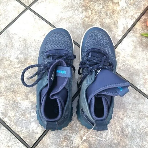 NEW Adidas Blue Tubular X Primeknit PK Trainers  Sneakers S74926 M7/W8.5